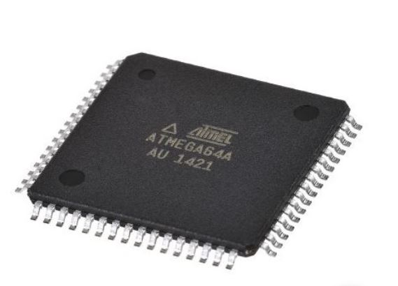 میکروکنترلرATMEGA64A-AU پکیج SMD TQFP-64